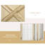 Cloison 4 panneaux en bois massif l 57 po x H 0,75 po Polett