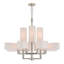 Lustre 12 lumières à abat-jour Aickel-22375427
