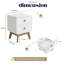 48.01 cm W Bedside Table