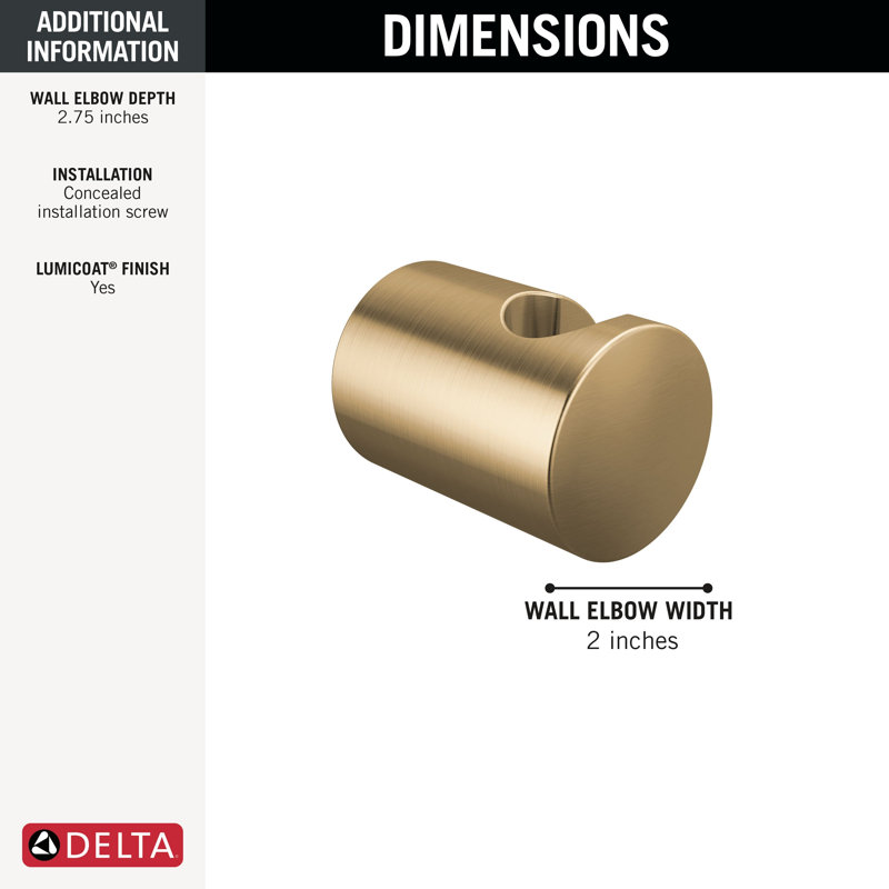 Wall Mount, Lumicoat® Champagne Bronze
