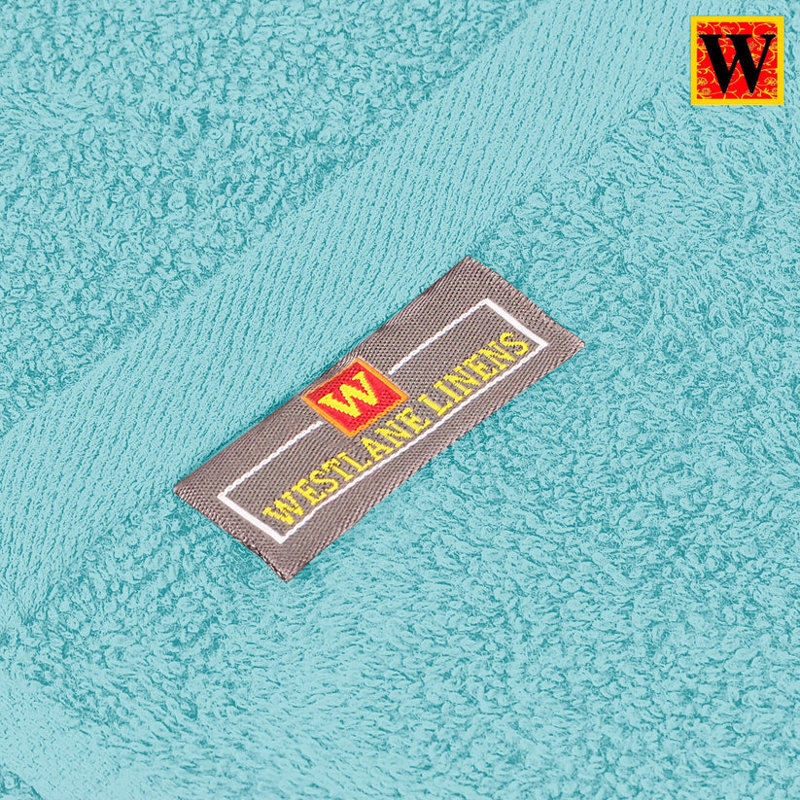 Mashon Cotton Bath Sheet 90x160, Aqua