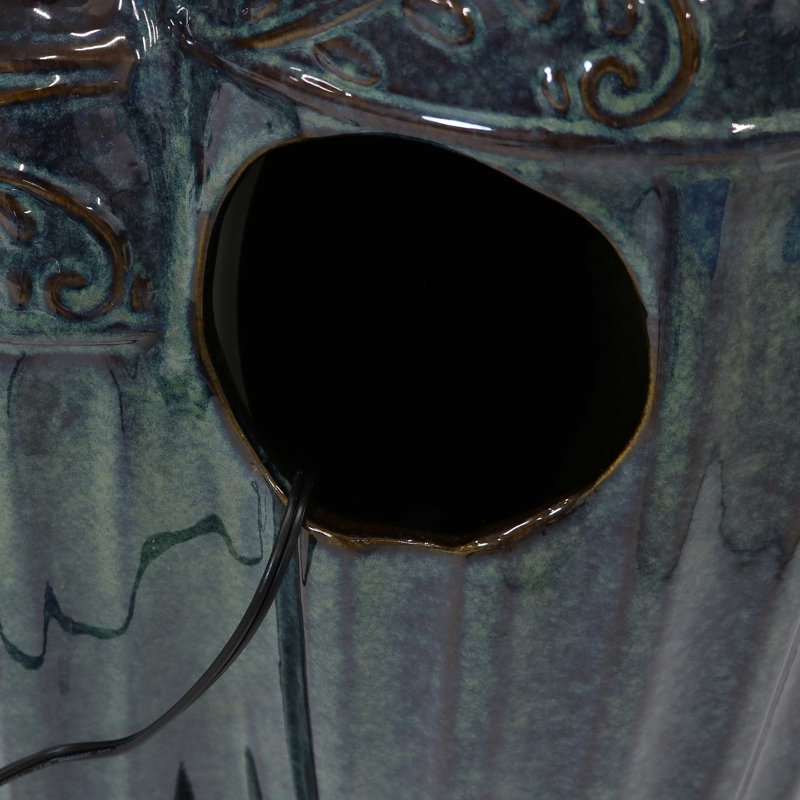 Fontaine en céramique avec lumière Kupski