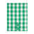 Green/White Four Clover Check