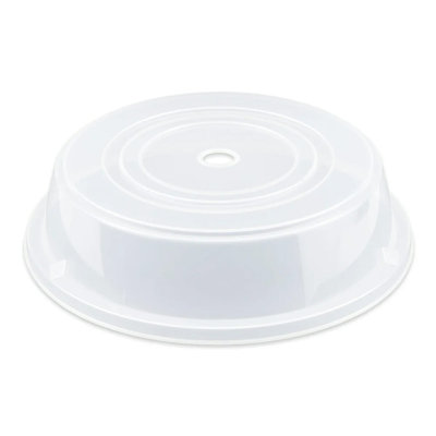 Couvre-assiettes rondes en plastique GET CO-103-CL, (ensemble de 12)