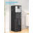 Stainless Steel Bottom Loading Water Dispenser-Instant Cooling,Three Temperature Control,Anti-Scald Shield & Apartment-Friendly(Black)
