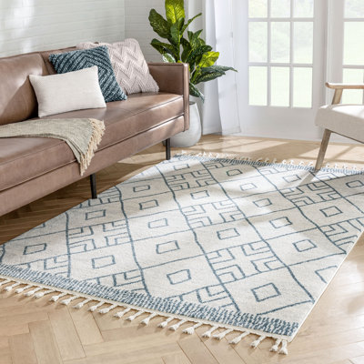 Serenity Moroccan Synthetic Area Rug