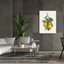 Toile épique «Lemon Branch 3» par Albena Hristova, graffiti épique, 40 po x 54 po
