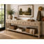110'' W Solid Wood Console Table
