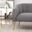 Mariantonietta 51'' Velvet Loveseat-560032547