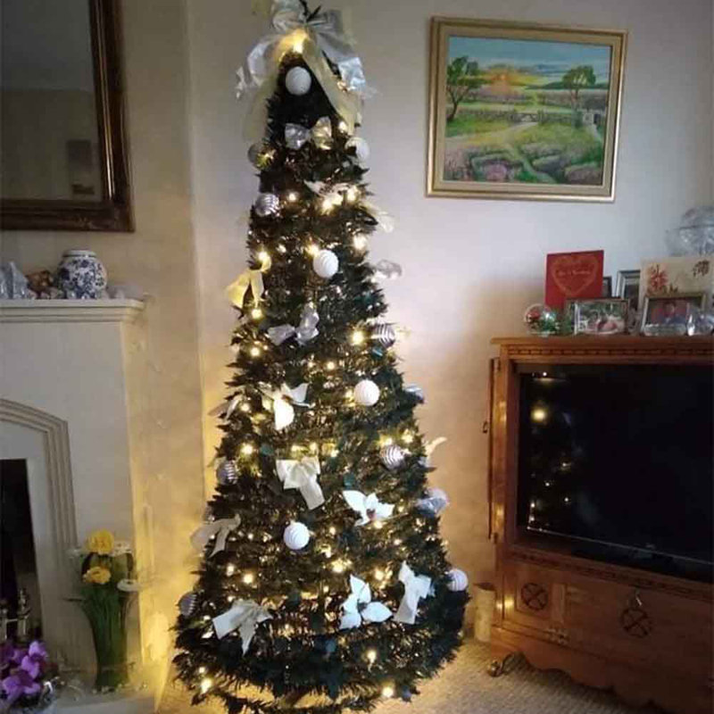 5.91' H Lighted Artificial Christmas Tree