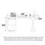 Bureau d'ordinateur en forme d'arc avec tiroirs Light Luxury-1817710234