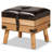 Drewie Faux Leather Ottoman