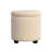 Mayen 19" Wide Round Storage Ottoman-416015372