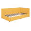 Lit de jour en tissu d'ameublement (jaune)-1627320759