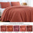 Wilmer Waffle Weave Textured Quilt Set-114235545-114235543