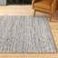 Wincanton Abstract Hand-Knotted Cotton Grey Area Rug-303679009