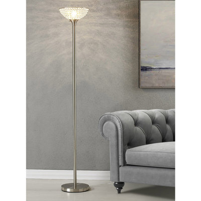 Mclain 71'' Torchiere Floor Lamp