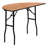 Wofford 48" Half-Round Wooden Folding Event Table