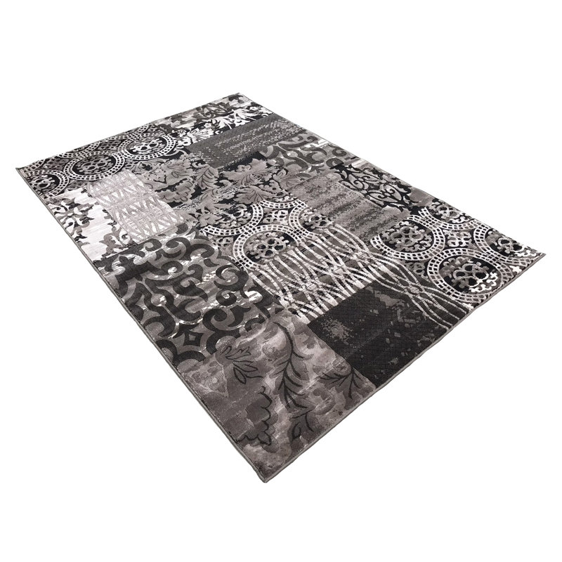 Abstract Indoor Rug, Rectangle 8' x 10'