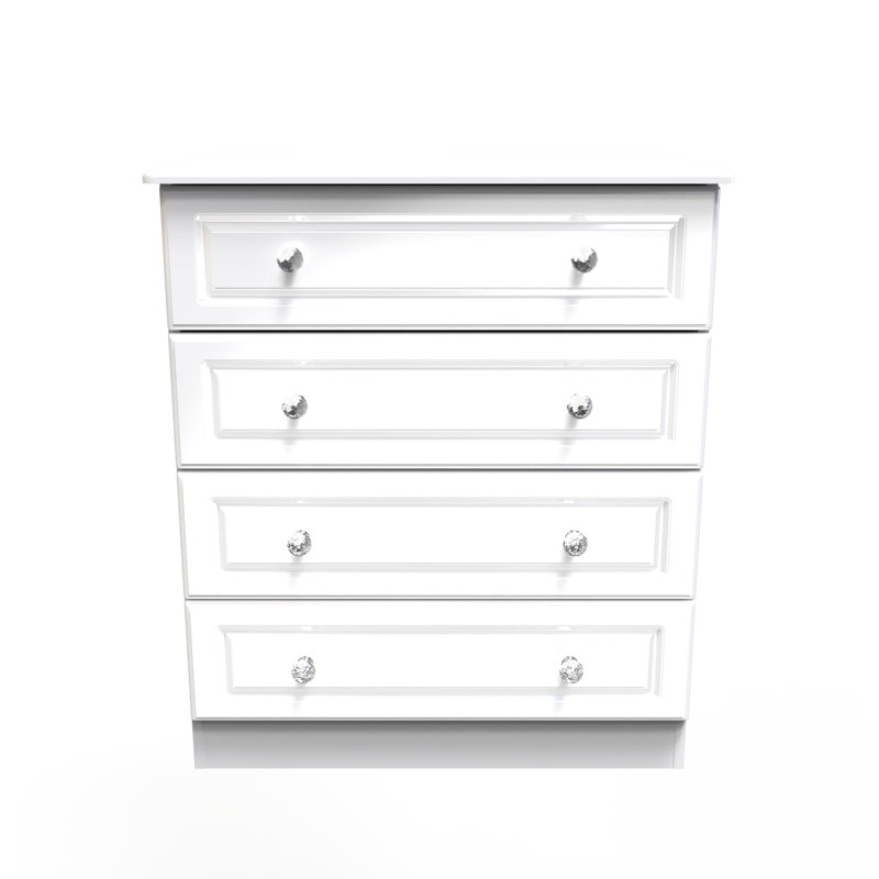 Fully Assembled Jacey 4 Drawer Chest