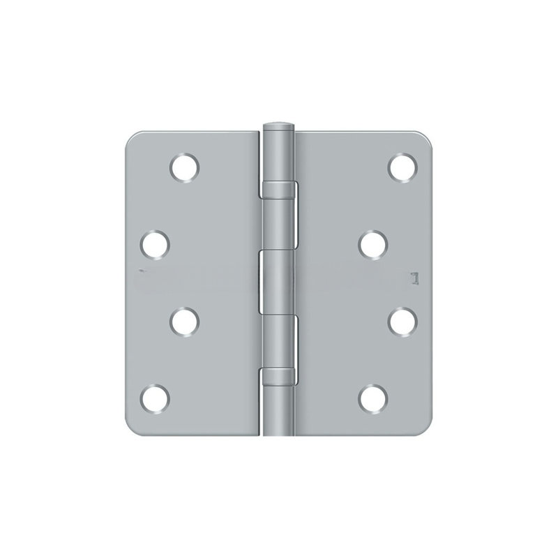 Steel Hinge, Brushed Chrome