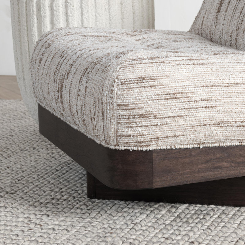 Crandall Upholstered Swivel Accent Chair