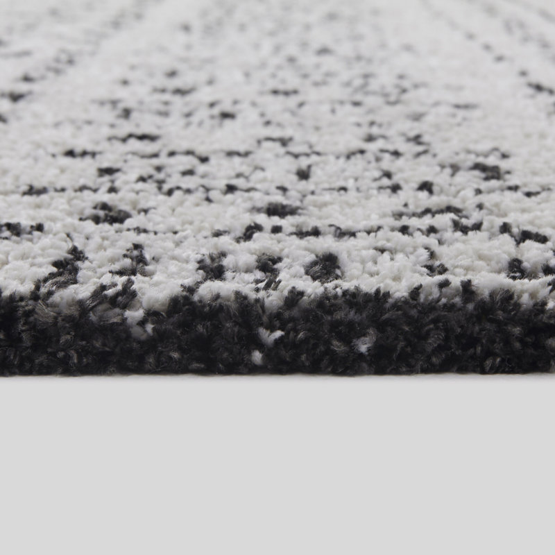 Tapis marocain à poils longs Addison, Rectangle 7 pi 10 po x 10 pi