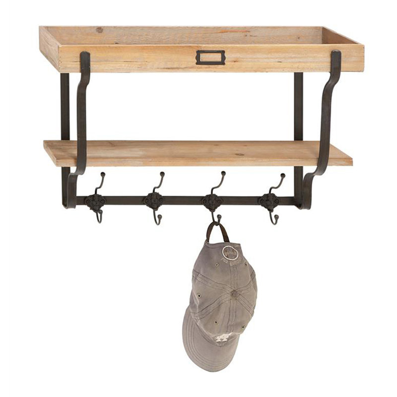 Ceclie 2 Piece Fir Accent Shelf