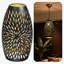 19.81 cm H Drum Lamp Shade ( Clip On ) in Black