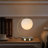 1-light Brushed Bress Bed Side Lamp Lamps For Night Stands Modern Table Lamp Aesthetic Lamp