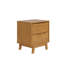 Jerred 2 - Drawer Solid Wood Nightstand-97425502-97425500