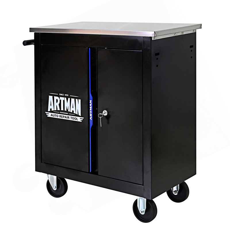 Double-Door Multi-Function Tool Cart, Entryway Cabinet
