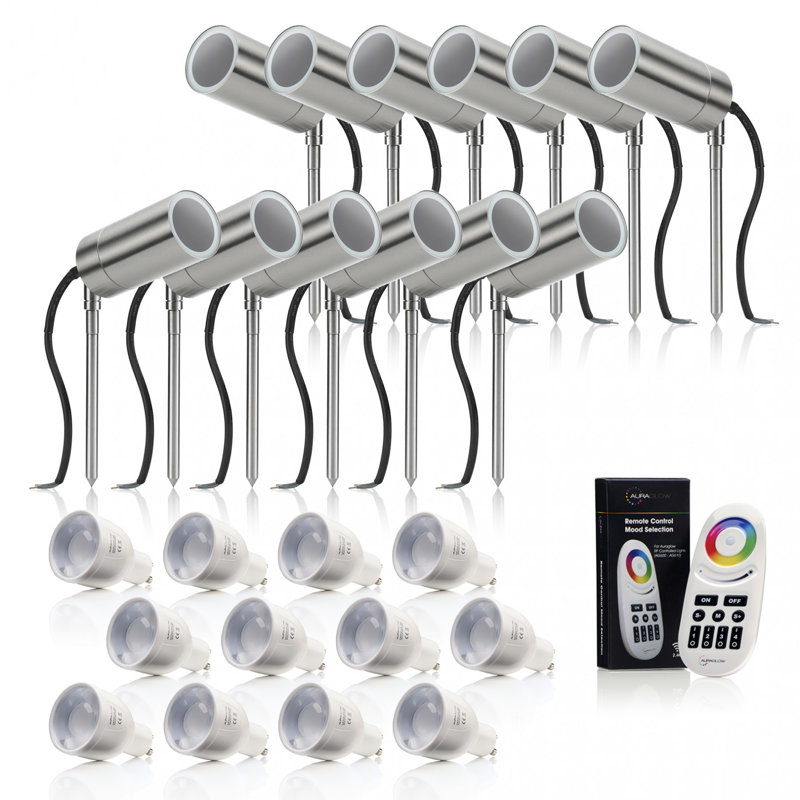 Gambino Stainless Steel Metal Spotlight Pack