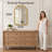 Marlowe 24X36 Arch Beaded Wall Mirror-137553140