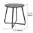 Adelynn Iron Top End Table-579526592