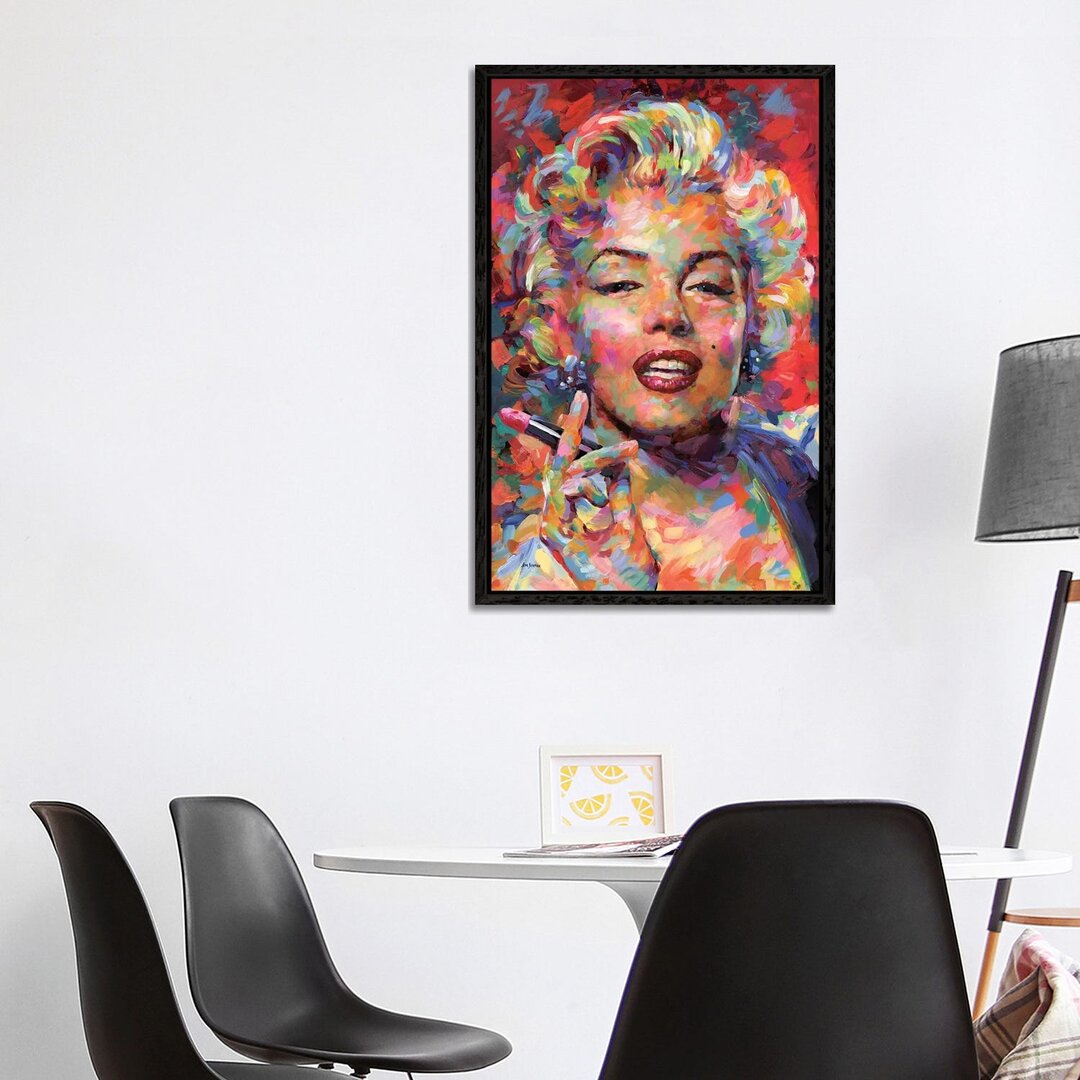 Leinwandbild - Gemälde „Marilyn Monroe” von Leon Devenice