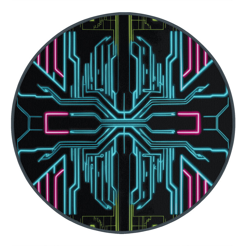 Spectrum Flight Rug, Round 7'