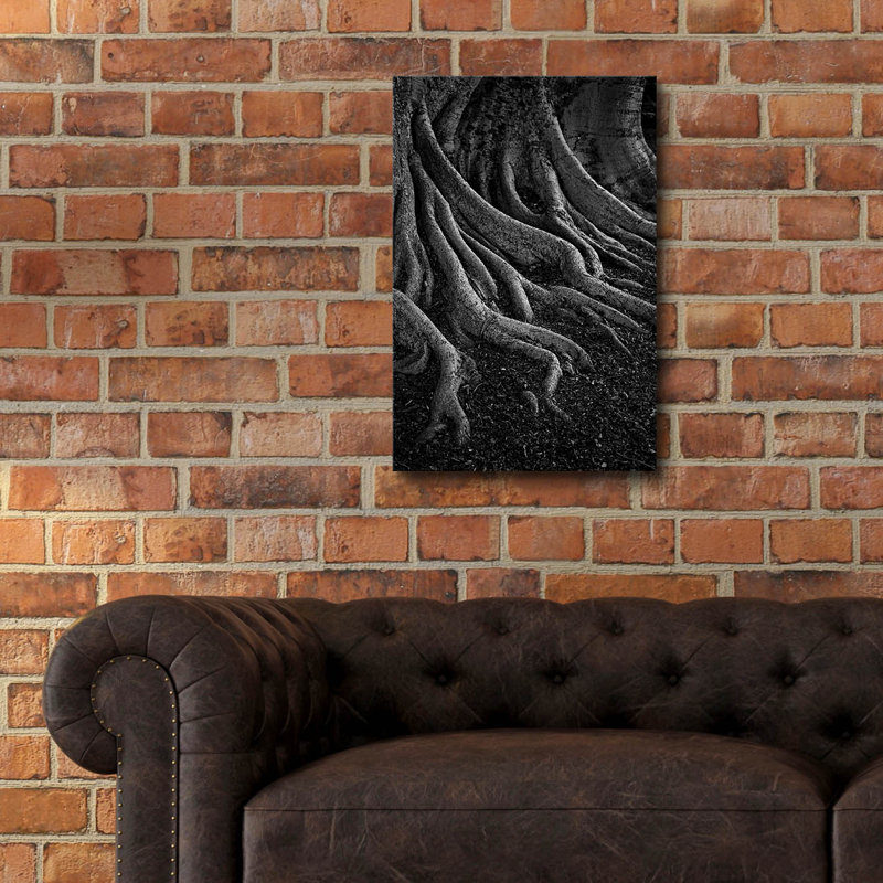 «Entrenched» par SD Smart, art mural en verre acrylique, H 24 po x l 16 po x P 0,2 po