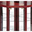 Armoire à vin avec tablettes réglables en verre sculpté-2031506706