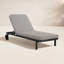 Chaise longue inclinable avec roulettes Callio-876146390