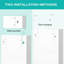 Armoire de rangement polyvalente à 4 tiroirs-1866388384