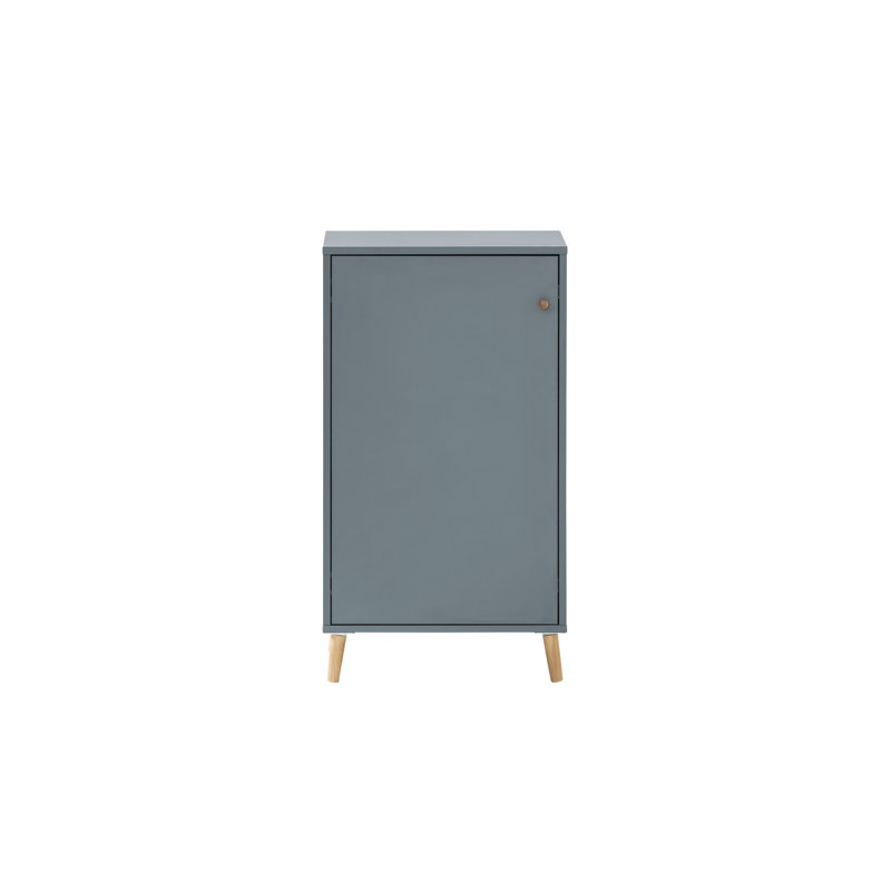 Iberia 1 -Door 1 -Shelf, Blue