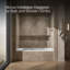 Mariposa® 72" x 36" Alcove/Tile In Air Acrylic Bathtub-44902051-101430076
