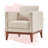 Londell Upholstered Armchair-1300422413