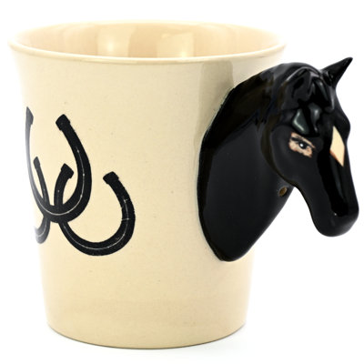 D9D8BC04855C4349BE2B766BE52CA25A Head Horse-bk Mug 10 Oz