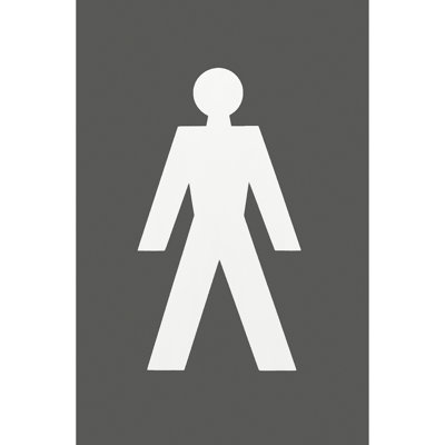 Amarys Male Sign 100Mm X 150Mm