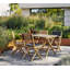 Flip Outdoor Teak Dining Table-1679933303