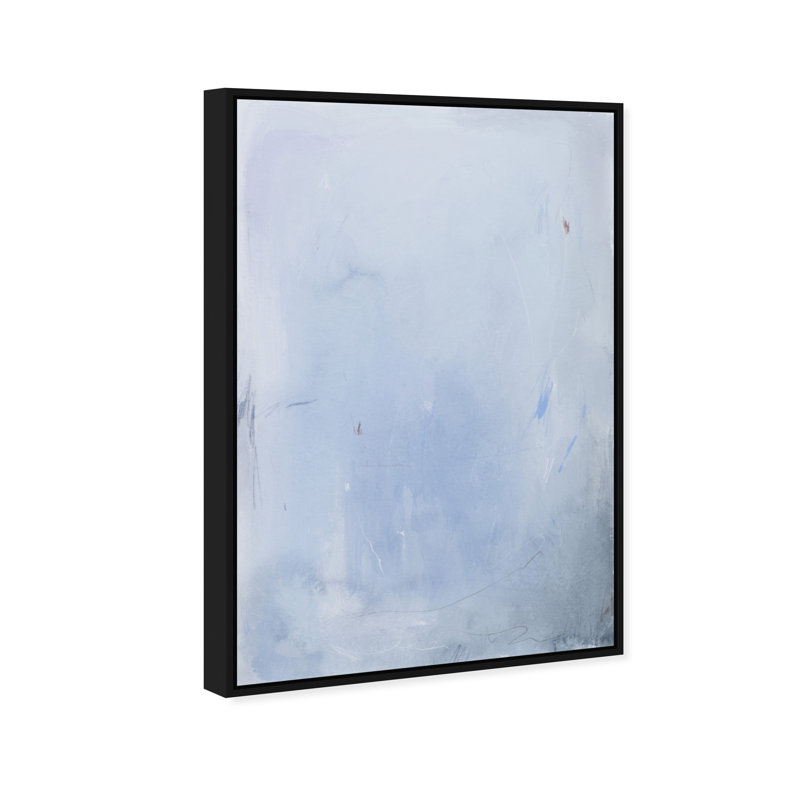 Calm Waters I Print by Oliver Gal, 21"H x 31"W, Black Floater Frame