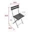Chaise bistro en métal-85995102