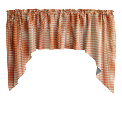 Cantonnière à carreaux Gingham